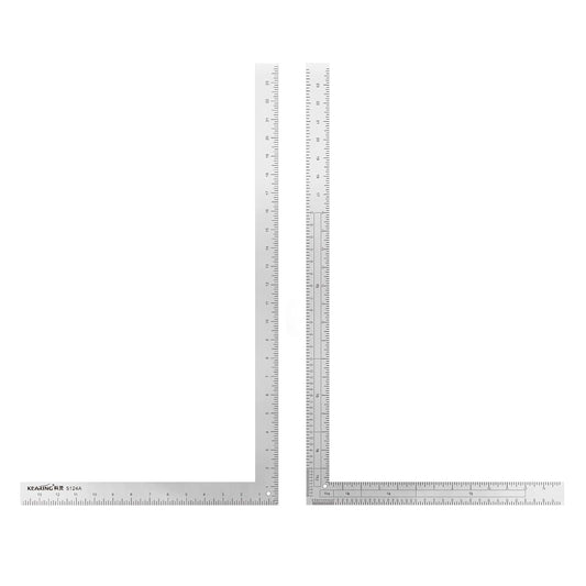 Double Sided L Square Ruler, Aviation Aluminum Ruler