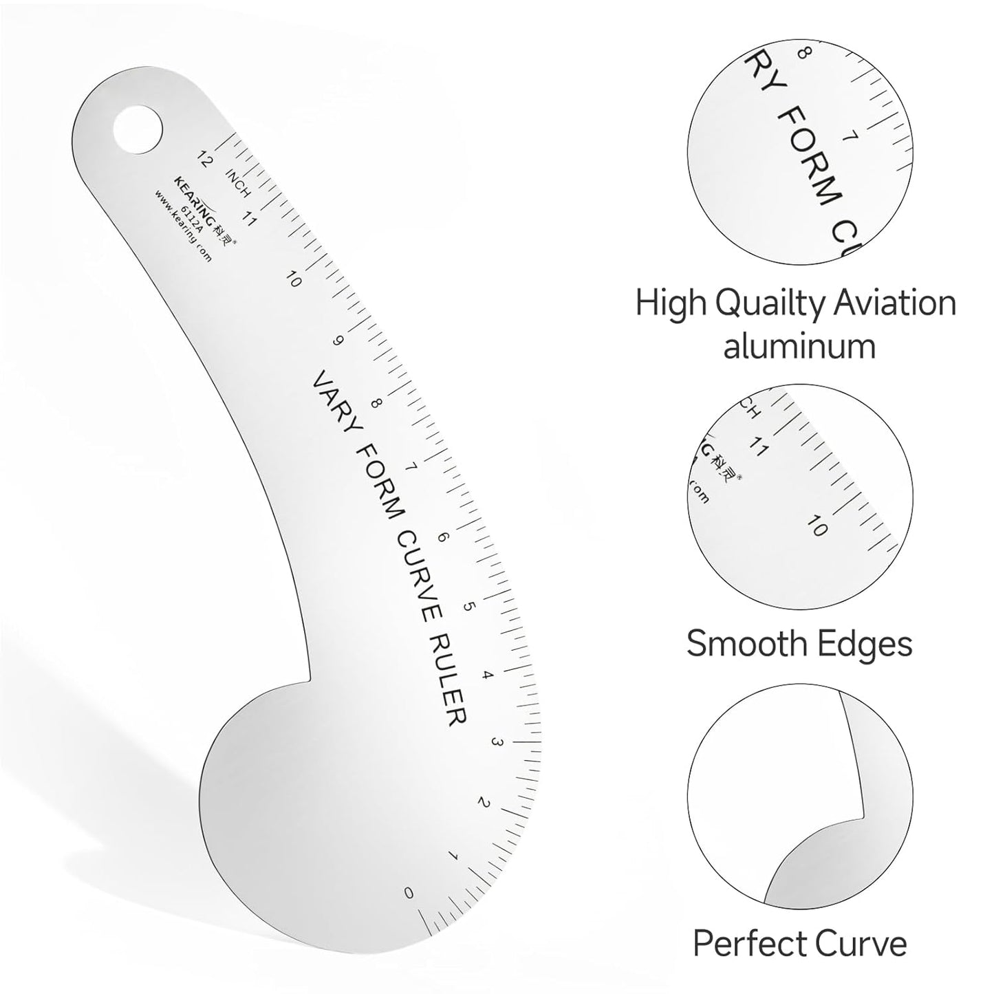 Vary Form Curve Ruler for Sewing, Pattern Making, Quilting, Heavy Duty