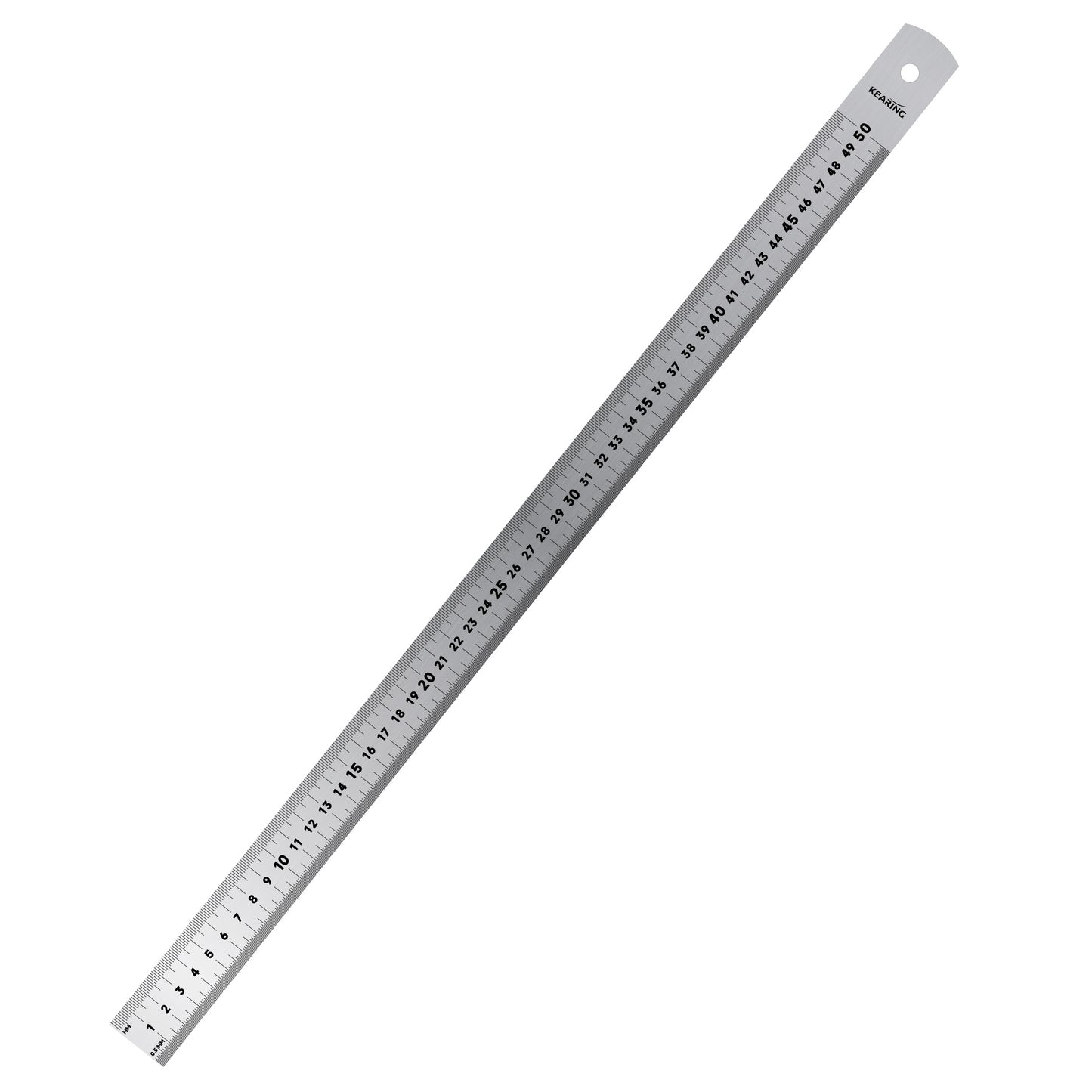 Stainless Steel Ruler with Both Imperial and Metric Markings – Assorted Sizes