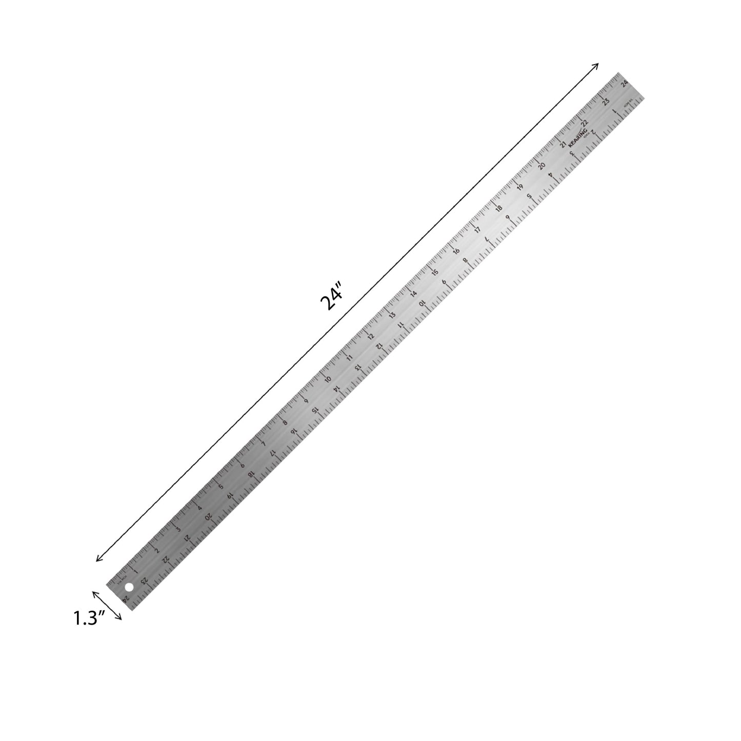Aerospace Grade Aluminum Ruler - Assorted Sizes