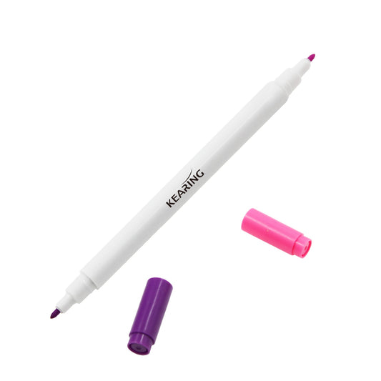 Violet & Pink Dual Tips Air Erasable Pen - 12 Pack
