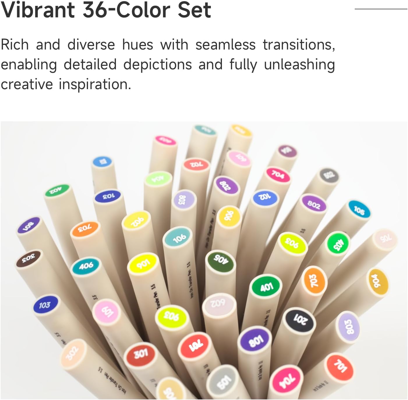 Iron On Transfer Pens Set, Embroidery Heat Transfer Marker