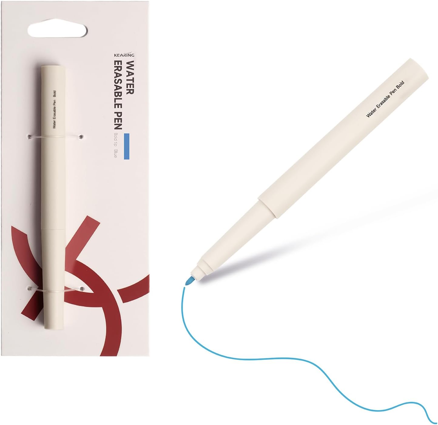 White Water Erasable Marking Pen for Fabric, Smooth Touch Disappearing Ink