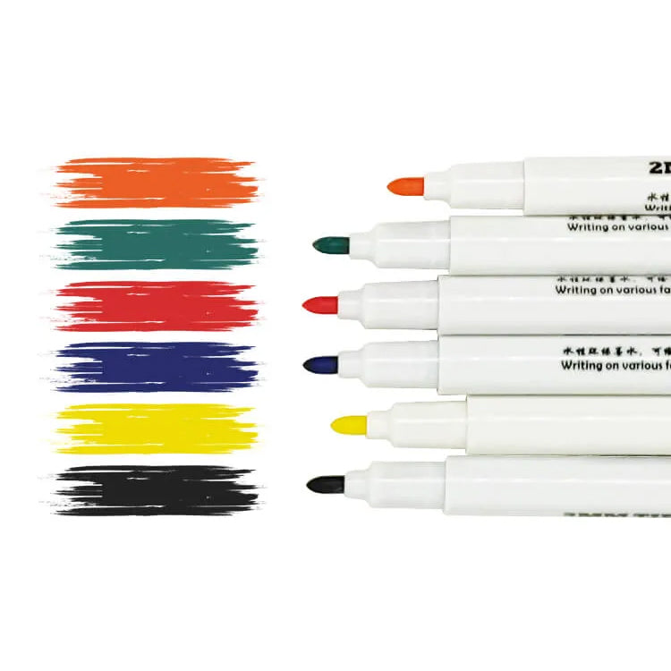 Permanent DIY Fabric Marker Set - Assorted