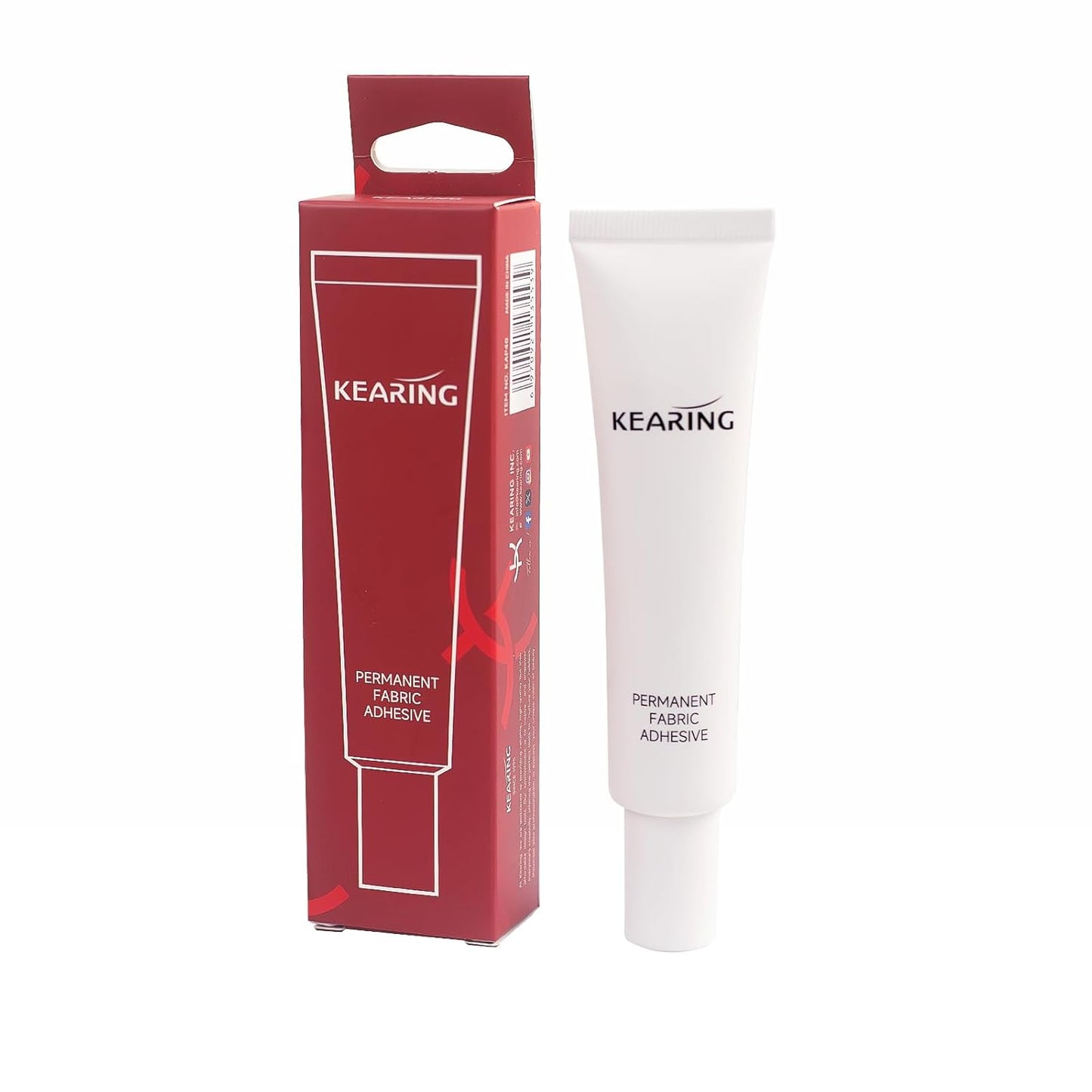 Permanent Fabric Glue, Washable Fabric Adhesive for Clothing Repair 40ml