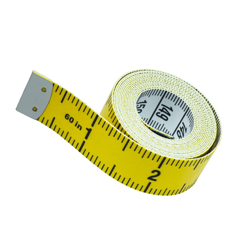 HDPE Measuring Tape Metric & Imperial Markings 150cm / 60" – 15mm & 20mm Widths Tailor Tape