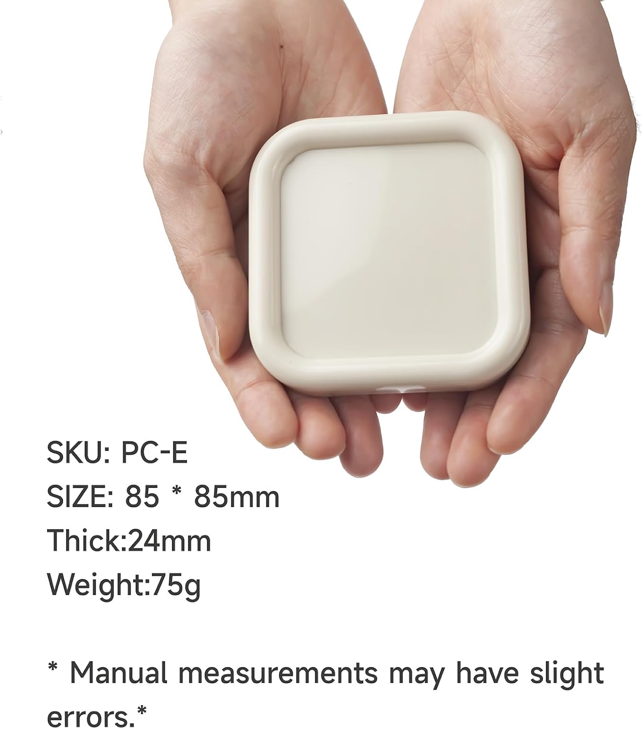 Square Magnetic Pin Cushion - 3.3" x 3.3"
