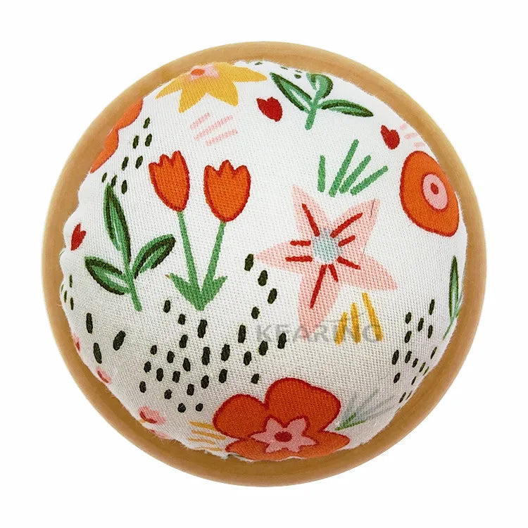 Wooden Pin Cushion - 2.8" / 7cm