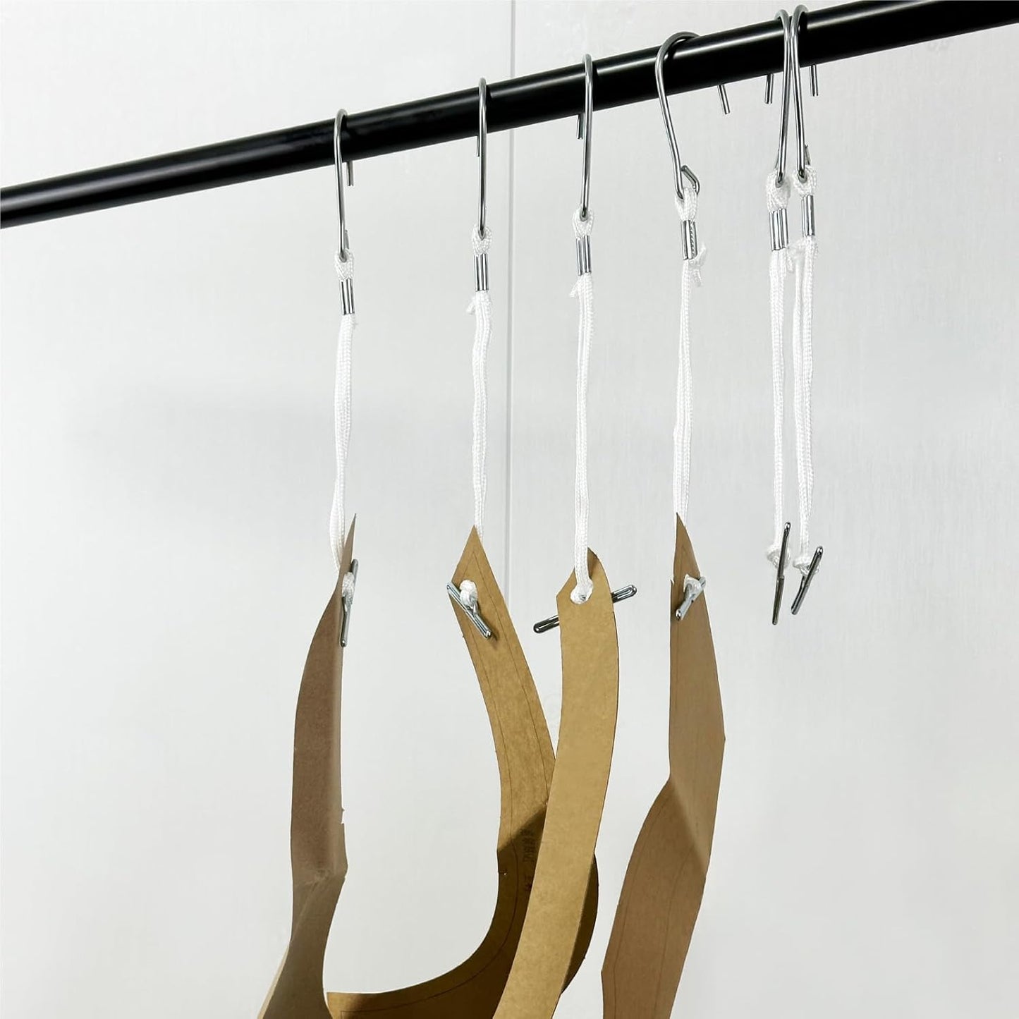 Kearing Pattern Hooks for Sewing Pattern Storage, Hardened Steel Hooks