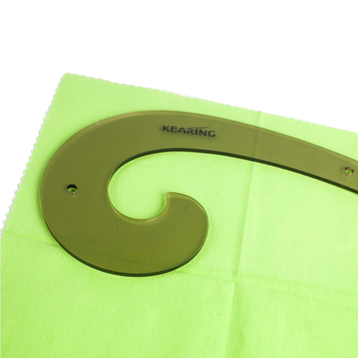Comma Shaped French Curve Ruler, No Measurements, 9"