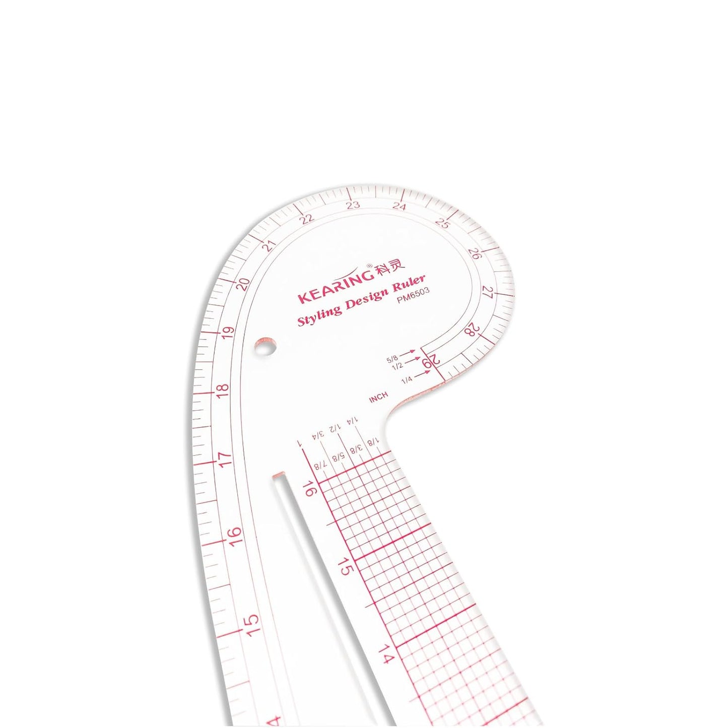 4-in-1 Styling Design Marking Ruler, French Curve, Hip Ruler, Vary Form Curve Ruler