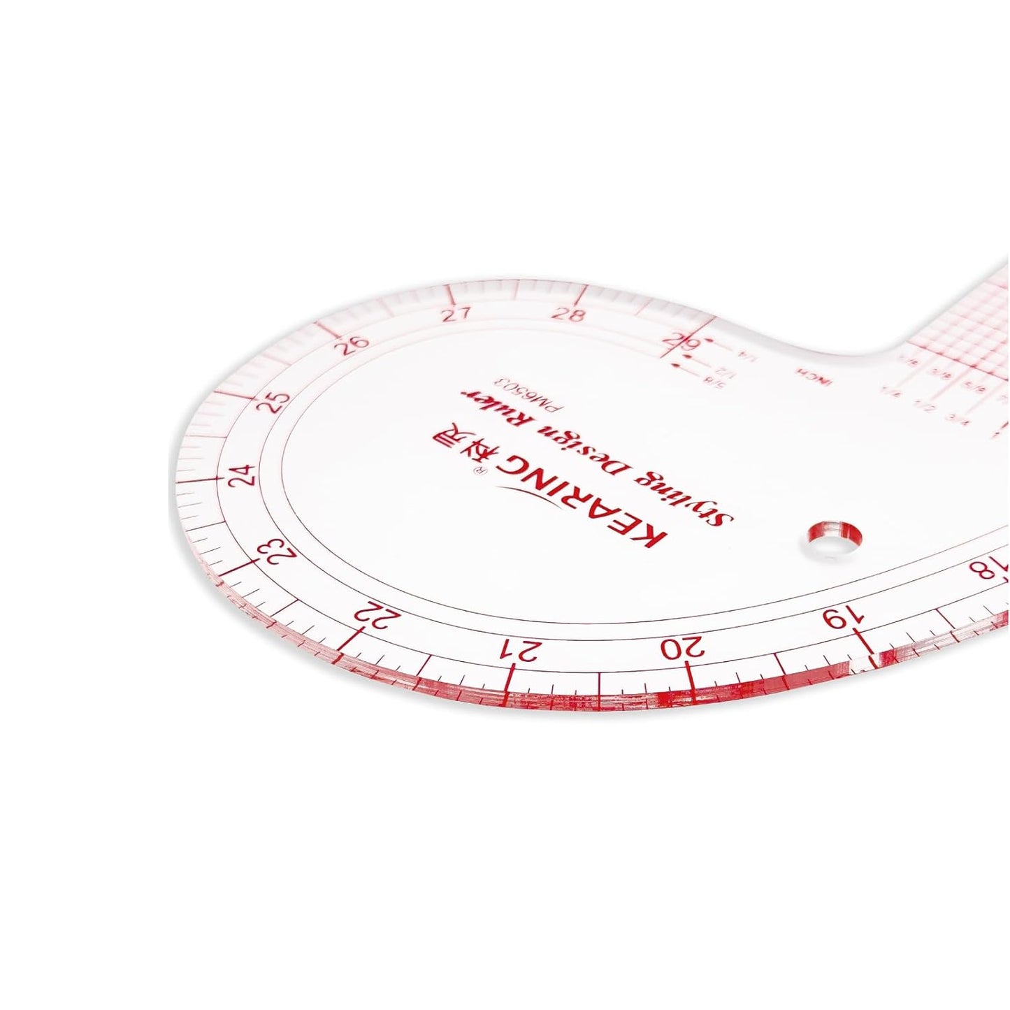 4-in-1 Styling Design Marking Ruler, French Curve, Hip Ruler, Vary Form Curve Ruler