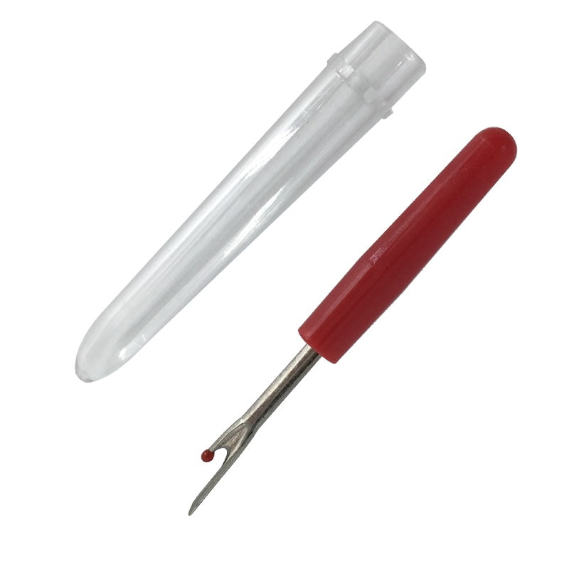Mini Seam Ripper with Cover 2.6" / 6.7cm - Large Blade Tip for Precision Stitch Removal