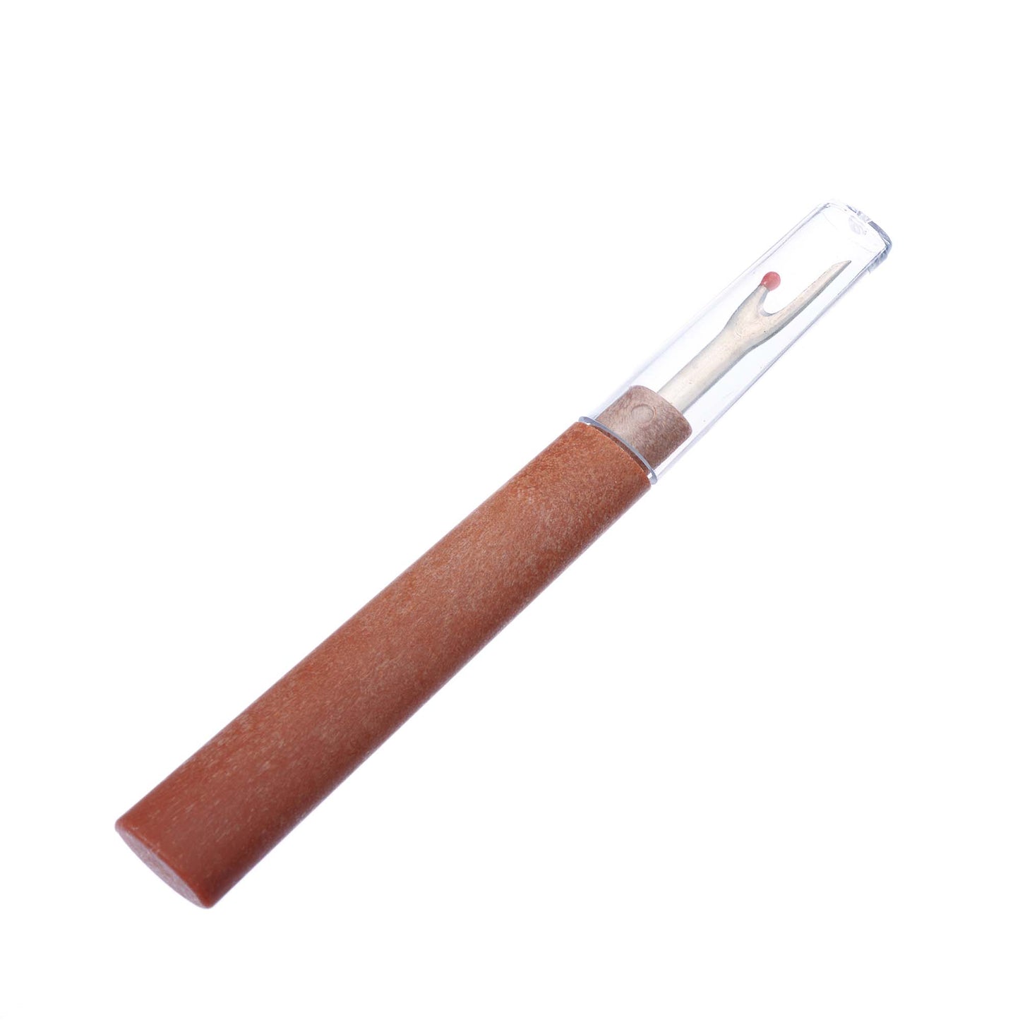 Seam Ripper with Faux Wood Handle and Cover - 5" / 12.5cm