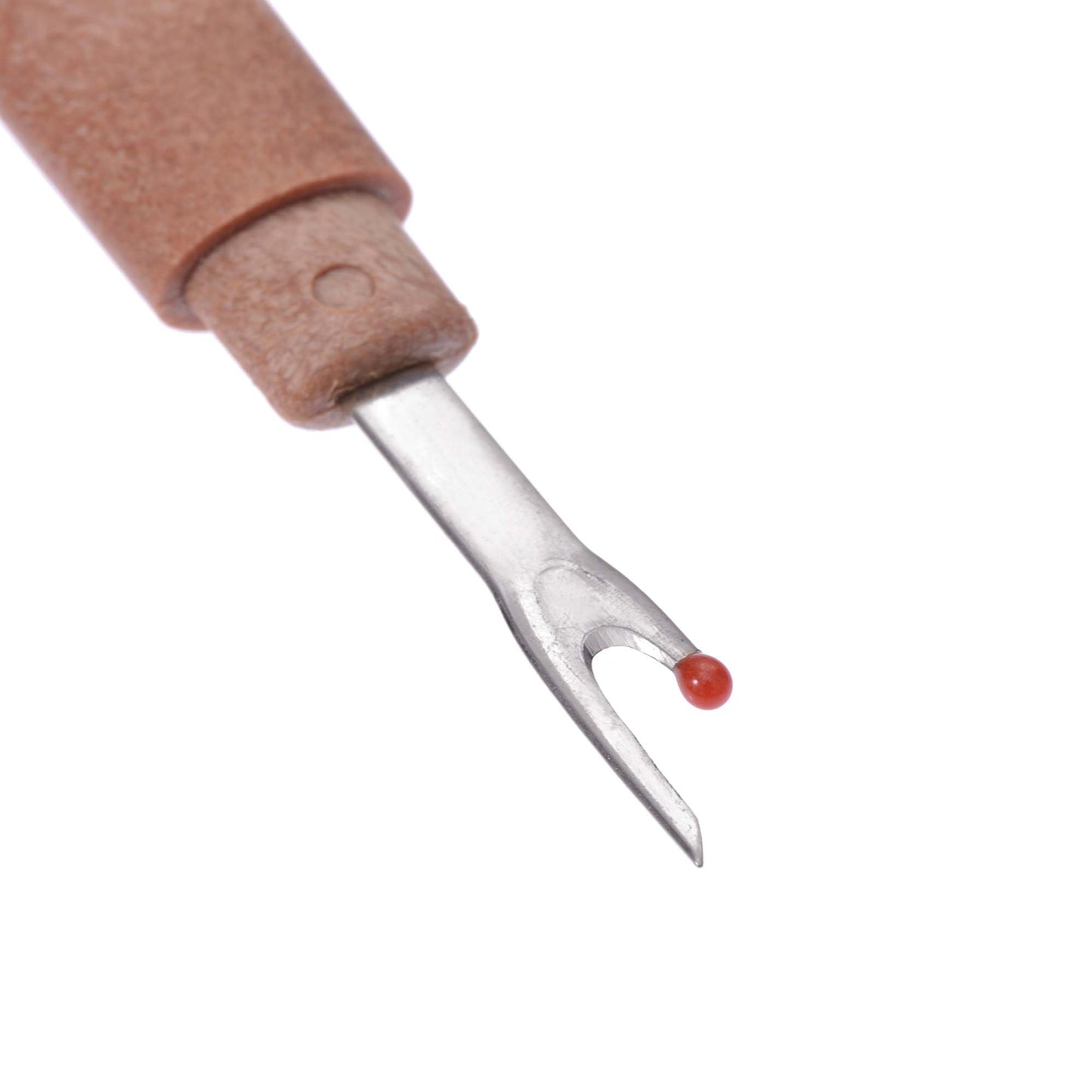 Seam Ripper with Faux Wood Handle and Cover - 5" / 12.5cm