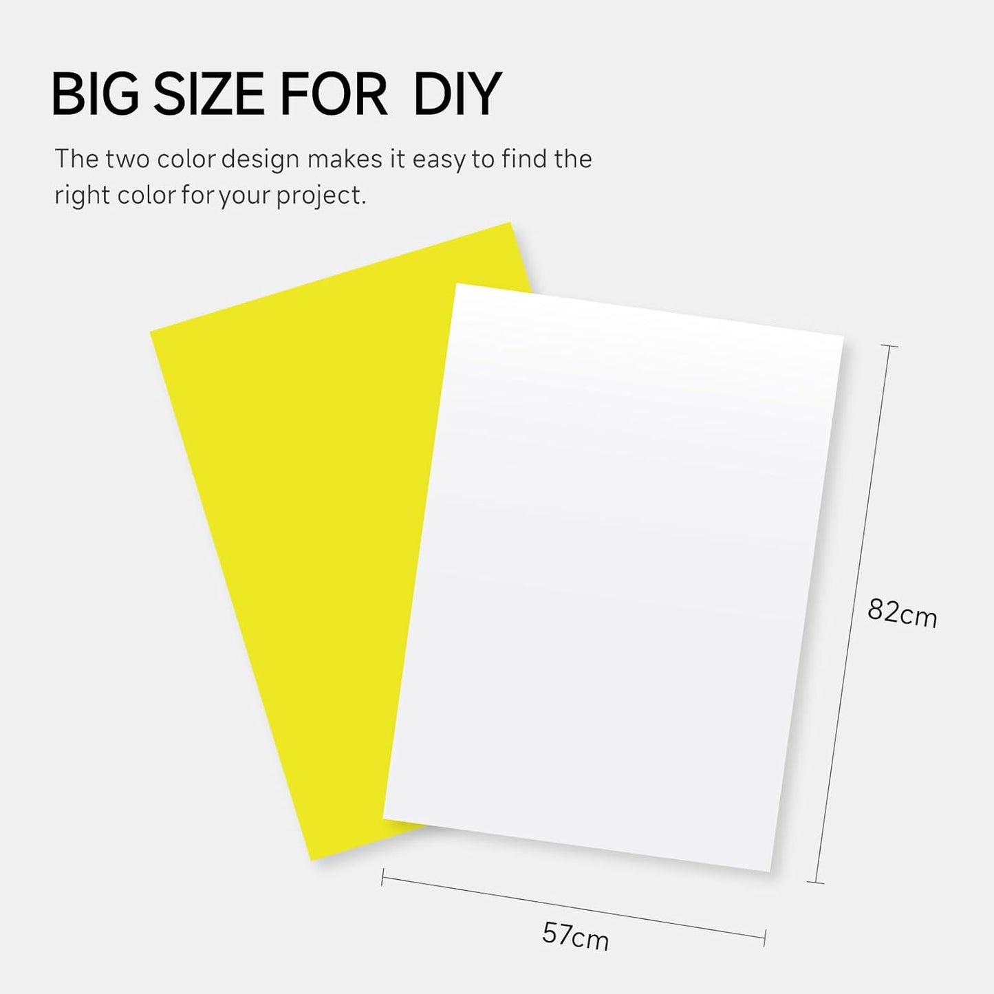 Dressmakers Tracing Paper Yellow and White, Large Sized 32" x 22"