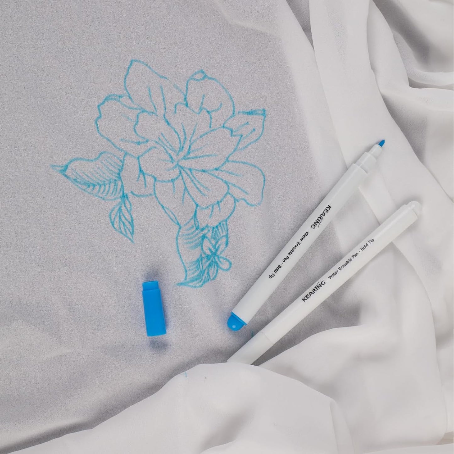 Water Erasable Pens Blue or White, 12-Pack