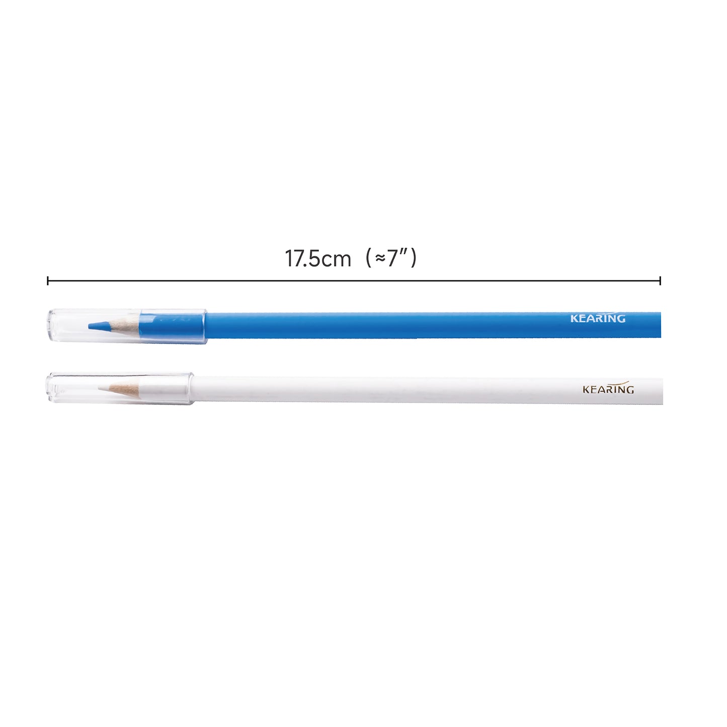 White & Blue Tailor's Chalk Marking Pencils – 2 Pack
