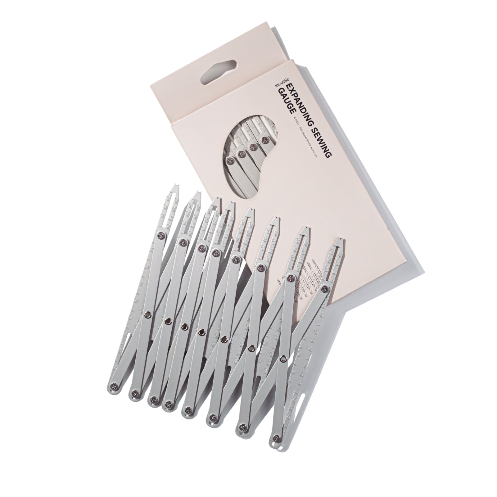 Kearing Expanding Sewing Gauge :Divide Fabric into Perfect Intervals