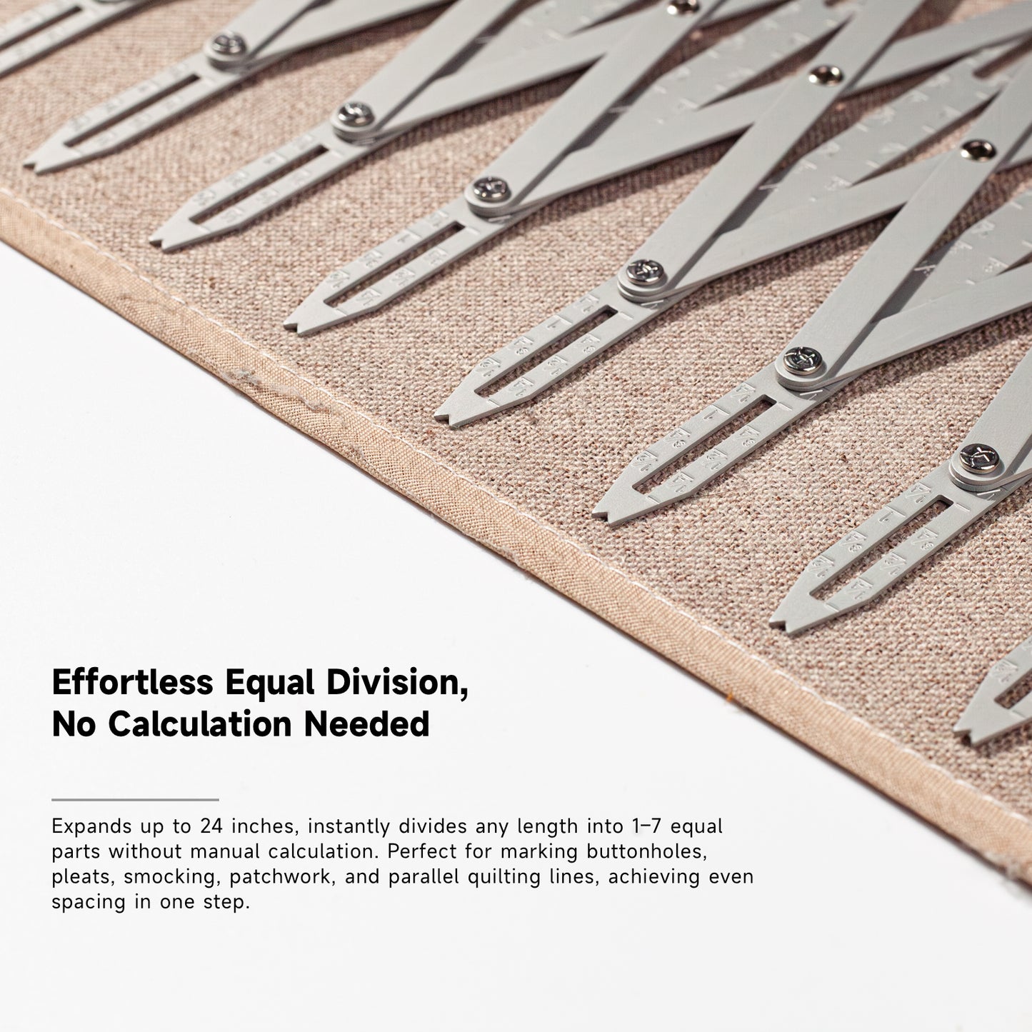 Kearing® Expanding Sewing Gauge - 24"