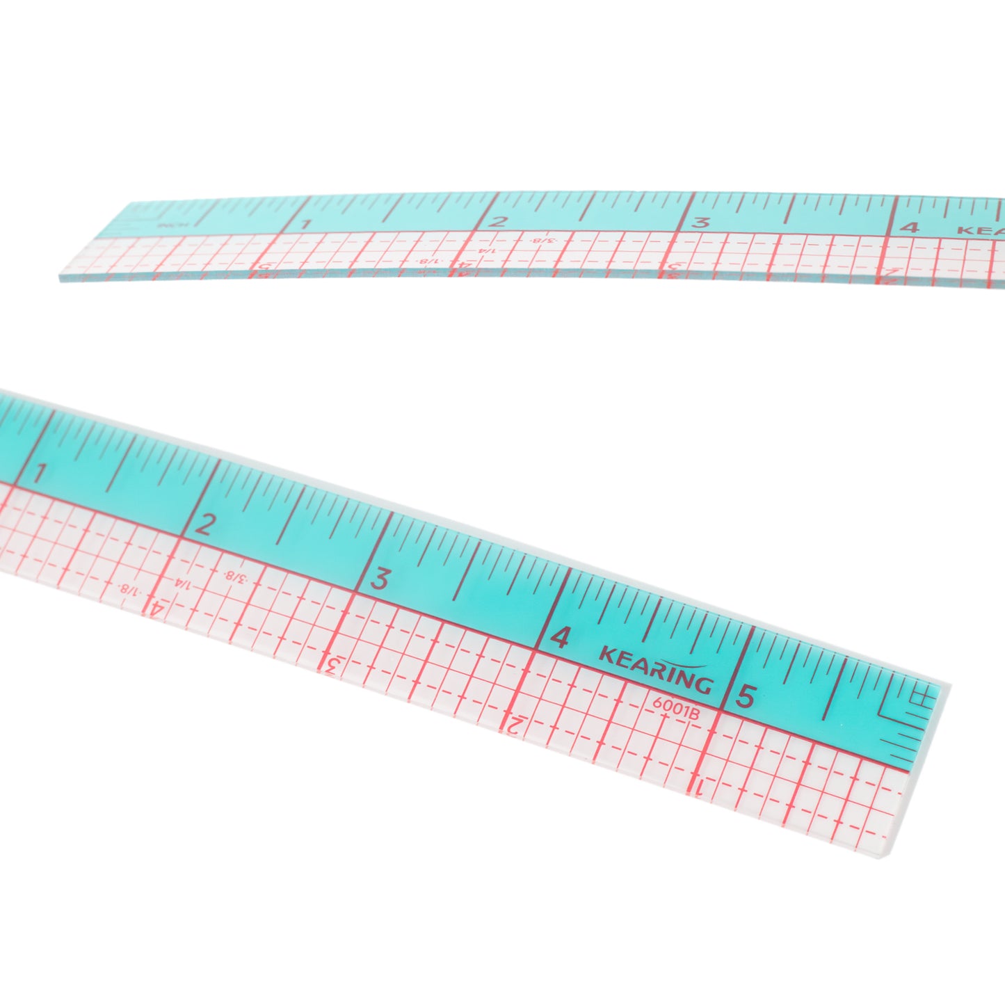 Kearing® Dual-Color Non-Slip Pattern Grading Ruler