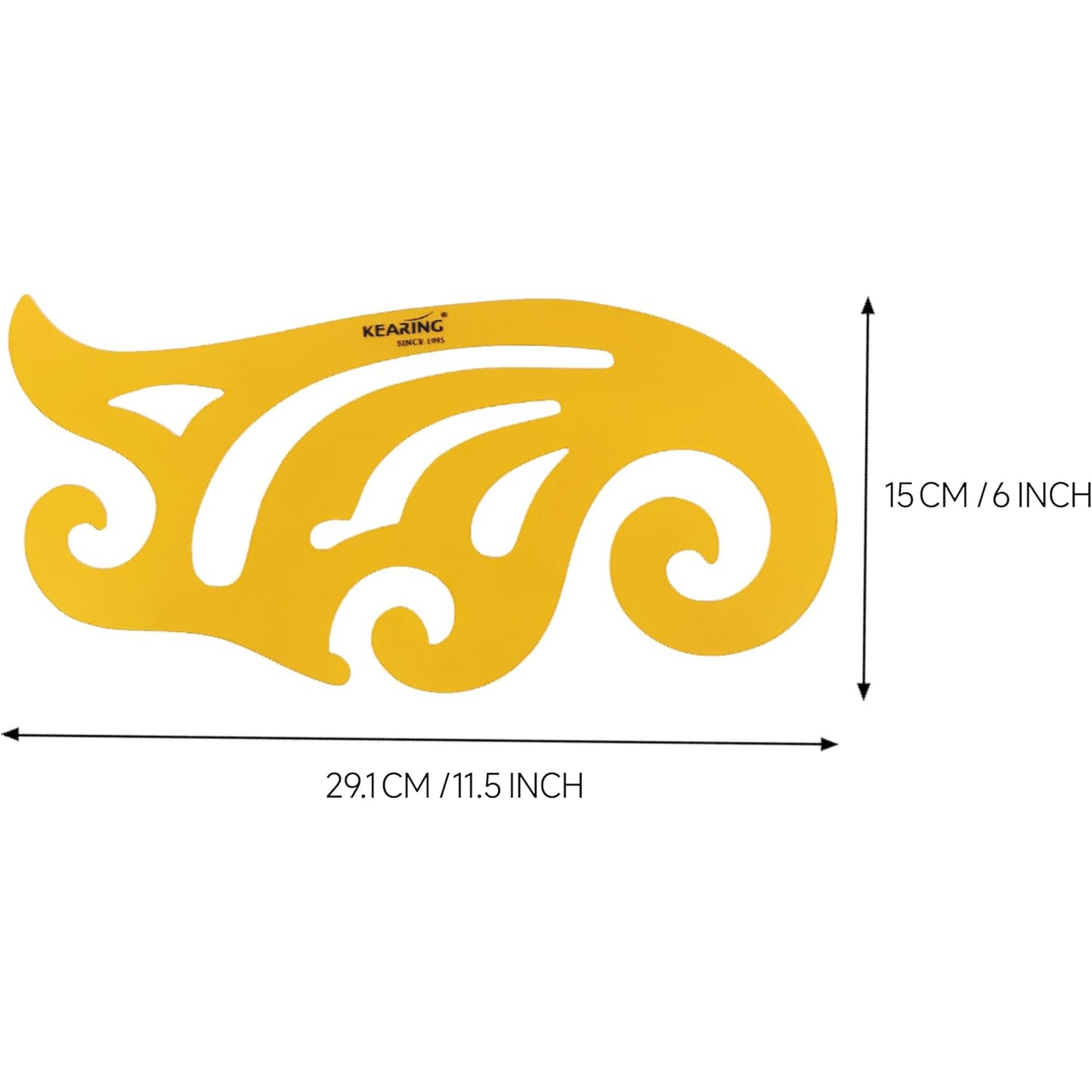 Kearing French Curve Ruler Template