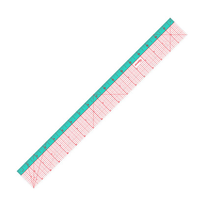 Kearing® Dual-Color Non-Slip Pattern Grading Ruler