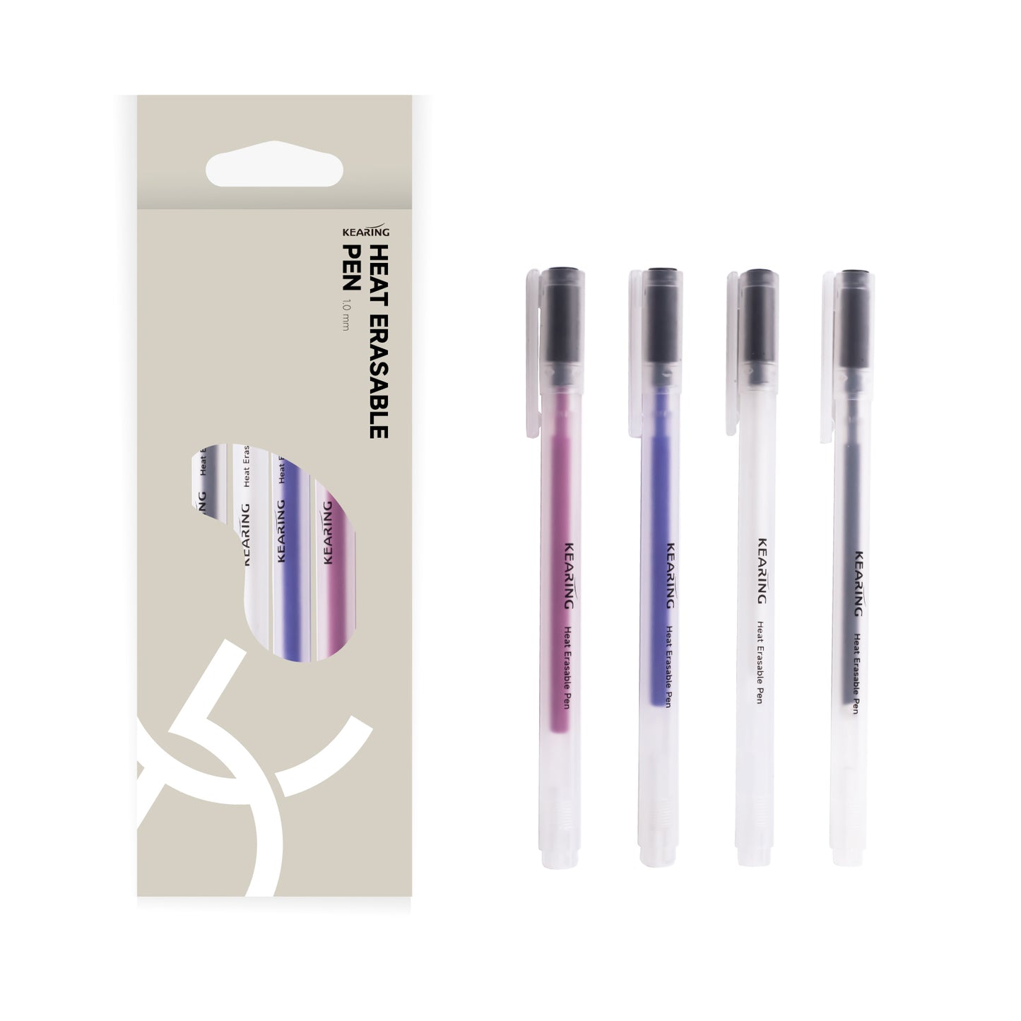 Kearing® Heat Erasable Pen 4-Color Set