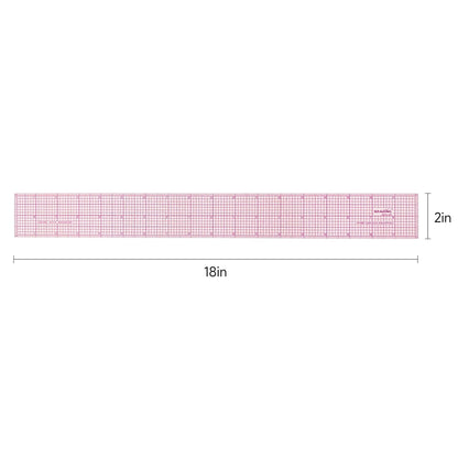 Clear Sewing Graph Ruler, Fashion Design Ruler