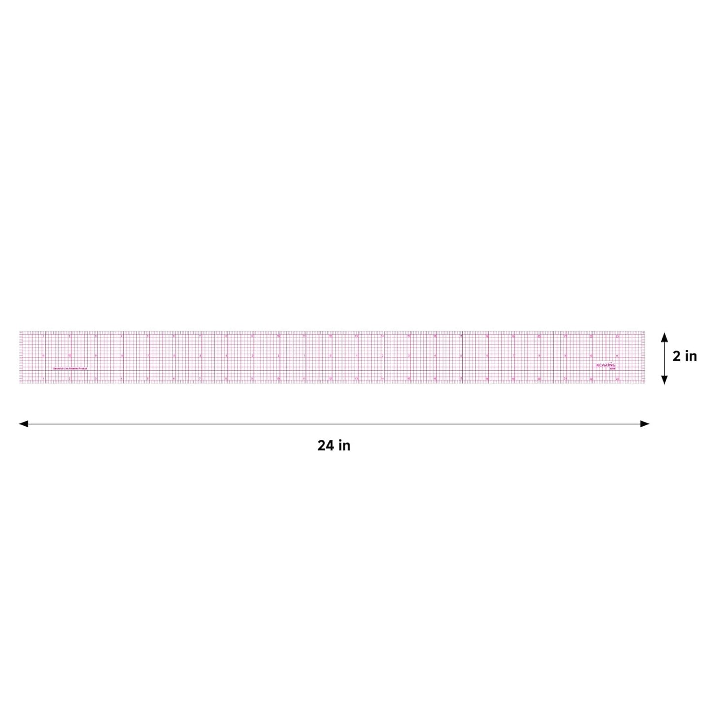 Clear Sewing Graph Ruler, Fashion Design Ruler