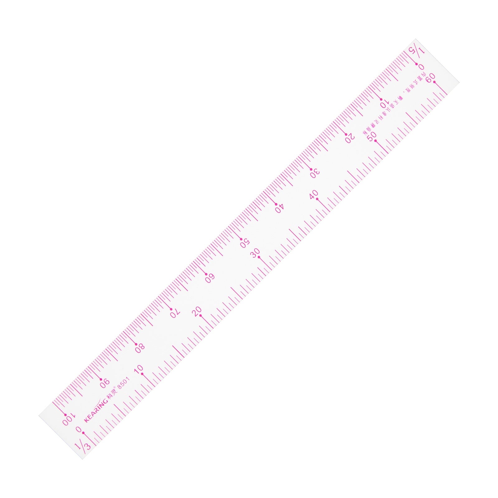Plastic Scale Ruler 1.2mm Thick – Assorted Sizes - 8"