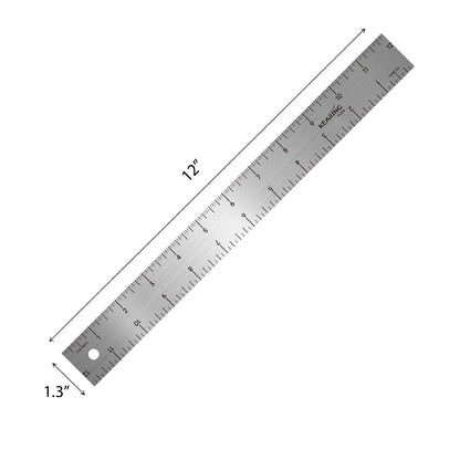 Aerospace Grade Aluminum Ruler - Assorted Sizes