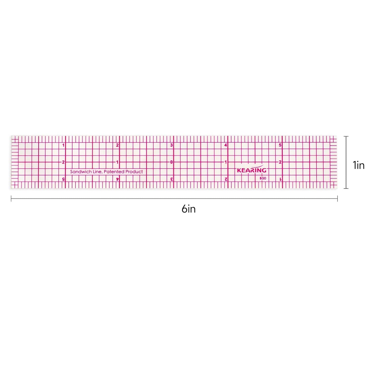 Clear Sewing Graph Ruler, Fashion Design Ruler