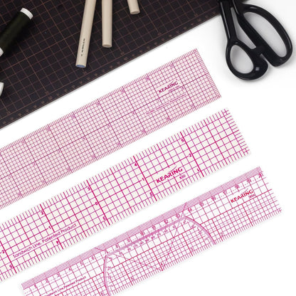 Clear Sewing Graph Ruler, Fashion Design Ruler
