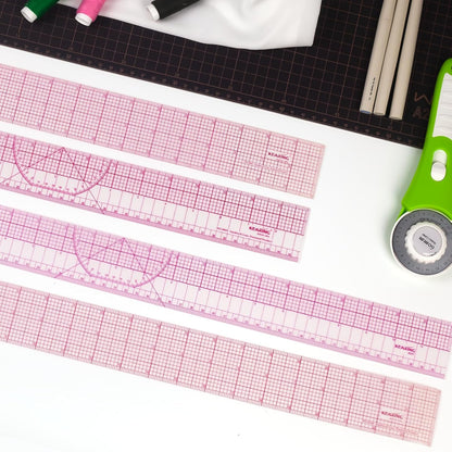 Clear Sewing Graph Ruler, Fashion Design Ruler