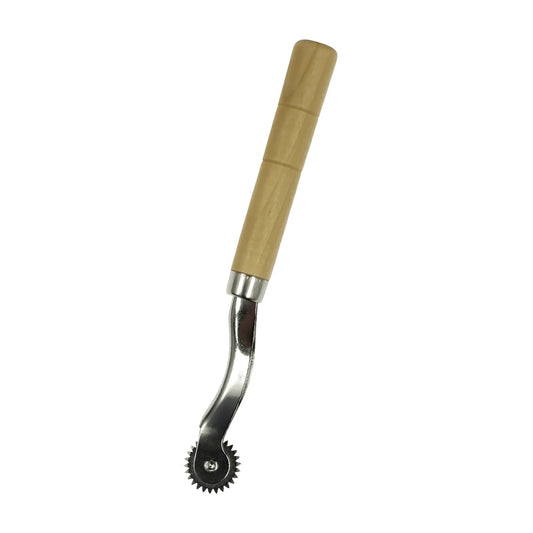 Economy Dentate Tracer with Wood Handle -  5.9” / 15cm