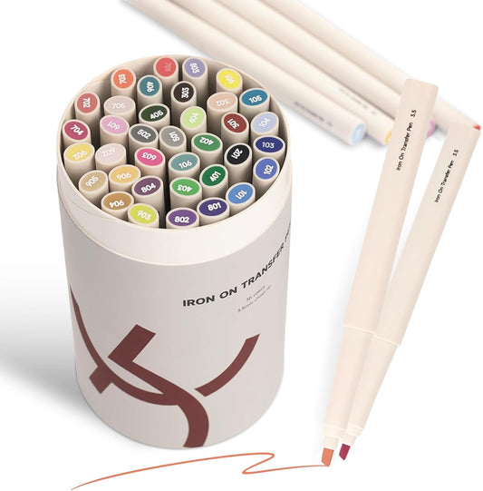 Iron On Transfer Pens Set, Embroidery Heat Transfer Marker,
