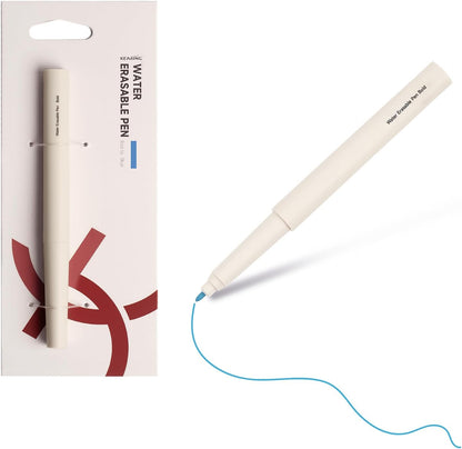 White Water Erasable Marking Pen for Fabric, Smooth Touch Disappearing Ink