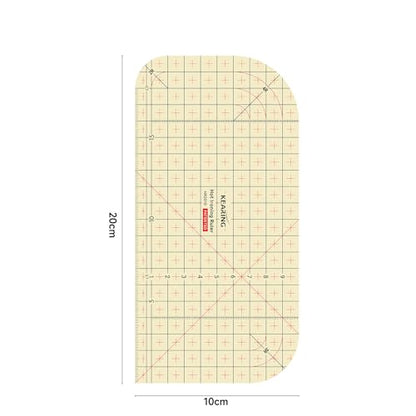 Hot Hem Ruler, Patented Heat Resistant Non-Slip Hot Ironing Ruler