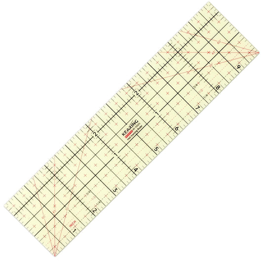 Hot Hem Ruler, Patented Heat Resistant Non-Slip Hot Ironing Ruler