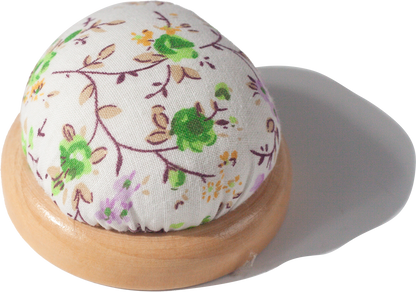 Kearing® Wooden Pin Cushion - 2.8" / 7cm