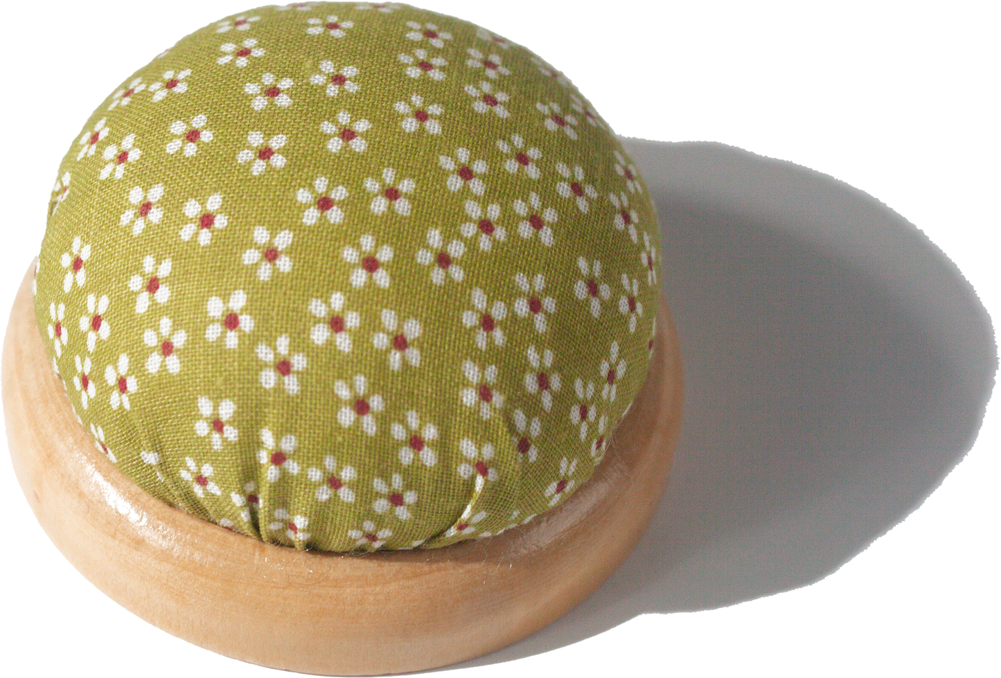 Kearing® Wooden Pin Cushion - 2.8" / 7cm