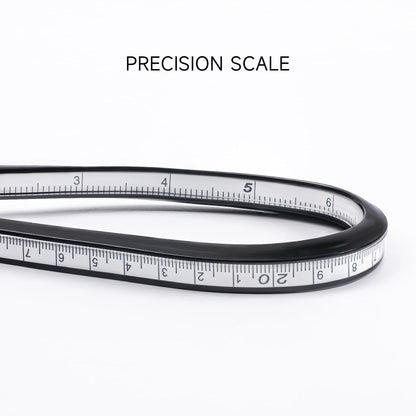 Kearing Flexible Curve Ruler, Bendable Rulers for Engineering Drawing, Sewing