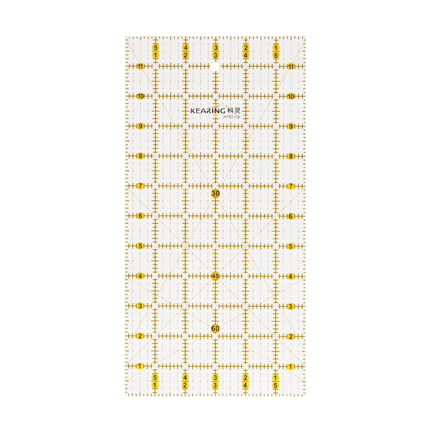 Patchwork Quilting Ruler for Sewing, Cutting & Craft Projects