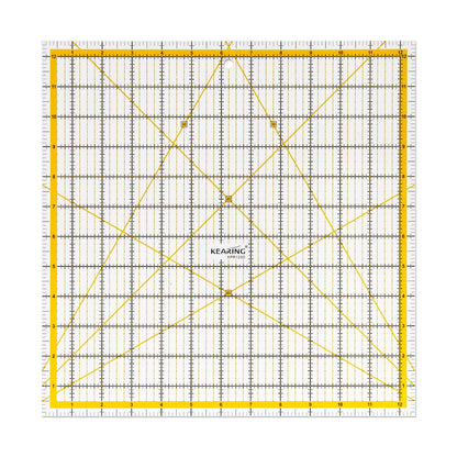 Patchwork Quilting Ruler, Non-Slip Acrylic Sewing Ruler for Cutting Fabric