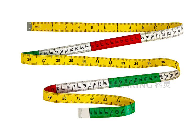 Kearing® KTP1520C PU Leather Measuring Tape, Dual-Scale Sewing Tape Measure for Sewing, Quilting & Fashion Design