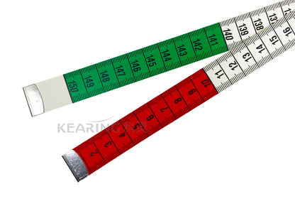 Kearing® KTP1520C PU Leather Measuring Tape, Dual-Scale Sewing Tape Measure for Sewing, Quilting & Fashion Design