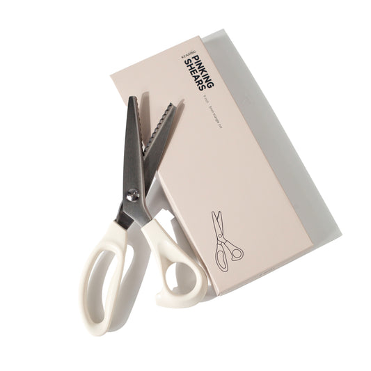 Kearing® PS9-5T Pinking Shears : Lightweight Plastic Handle Scissors for Fabric & Crafts