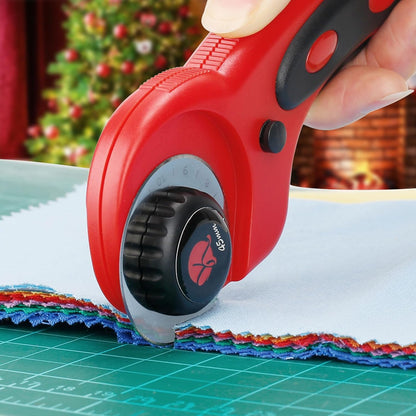 45mm Rotary Cutter Blades, 5 Pack, Steel Rotary Cutter Blade Replacements