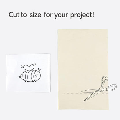 Dressmakers Tracing Paper Yellow and White, Large Sized 32" x 22"